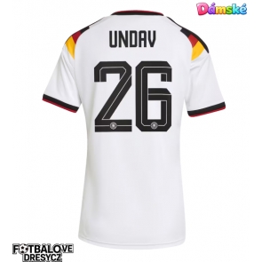 Německo Deniz Undav #26 Dámské Domácí Dres MS 2026 Krátký Rukáv Německo Deniz Undav #26 Dámské Domácí Dres MS 2026 Krátký Rukáv